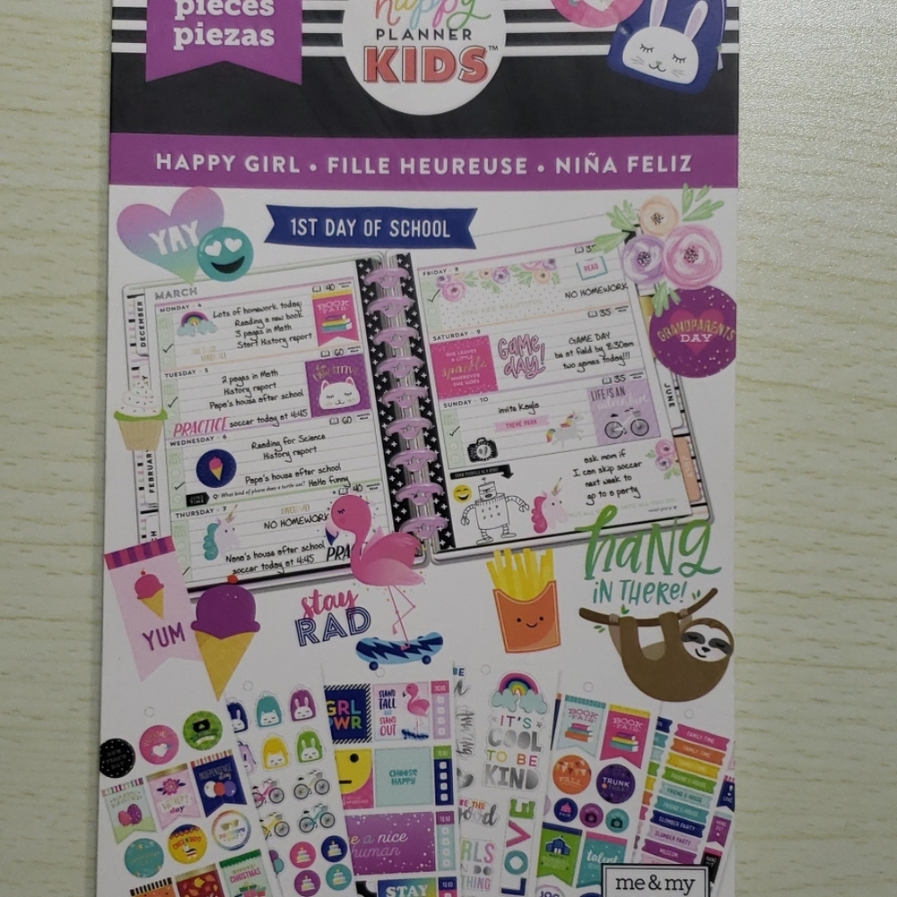 The Happy Planner Kids "Happy Girl"